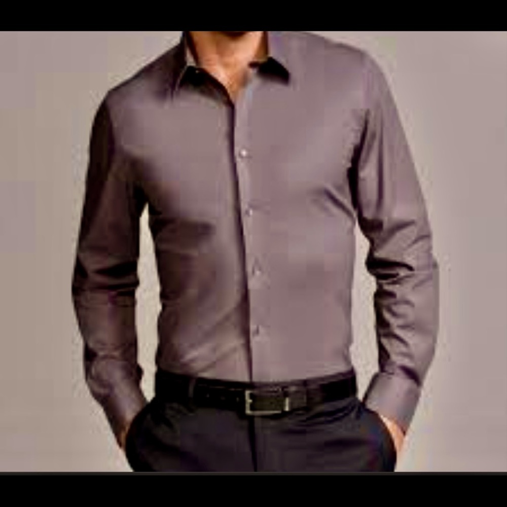 Calvin Klein men’s slim fit non-iron shirt size L